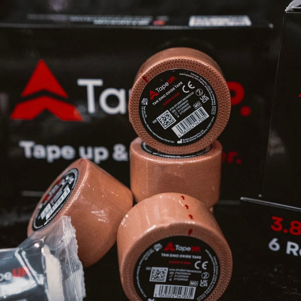 Tan Zinc Oxide 3.8cm x 10m Single Roll