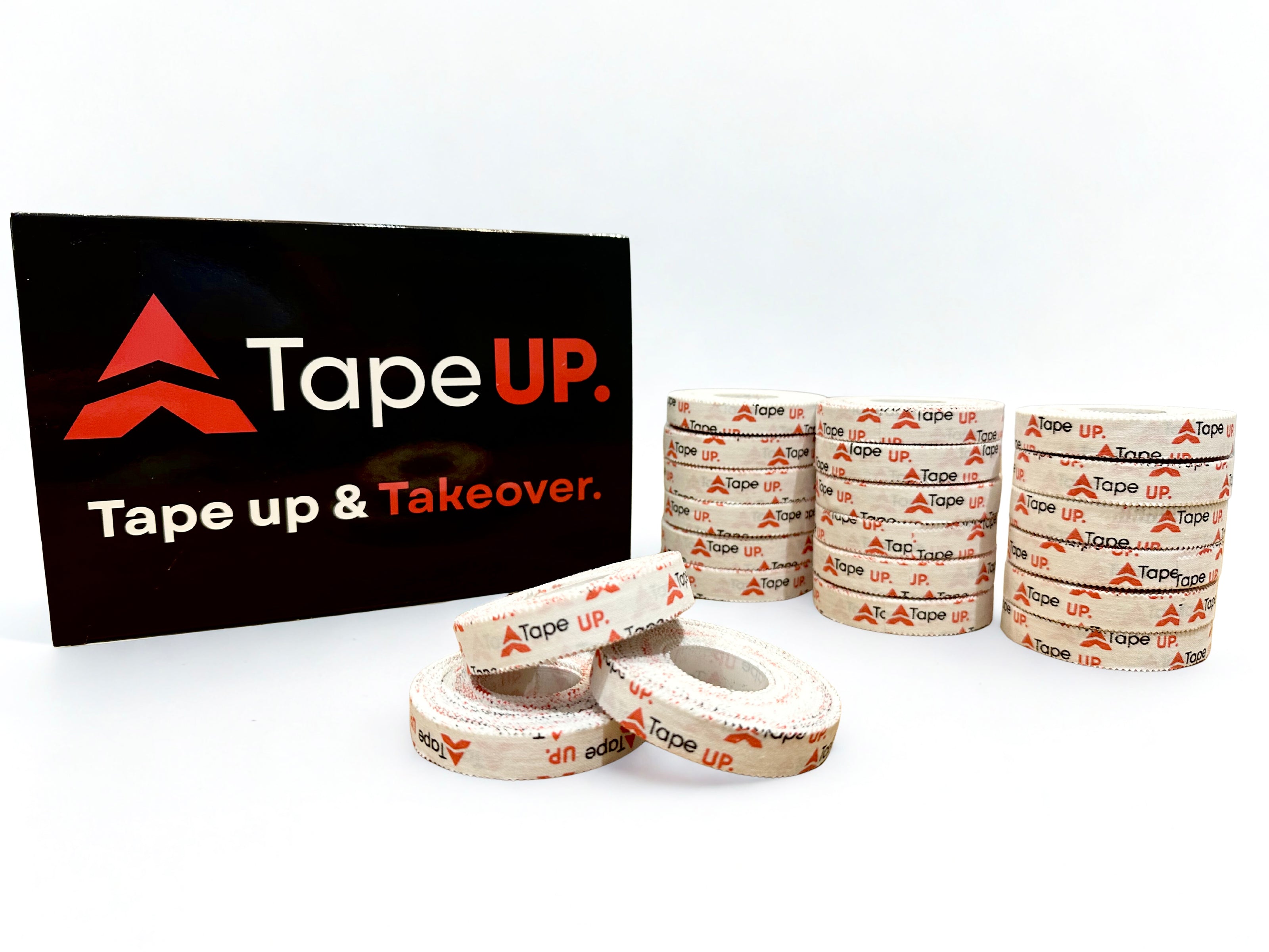 1.25cm x 13m Single Roll White Zinc Oxide Tape