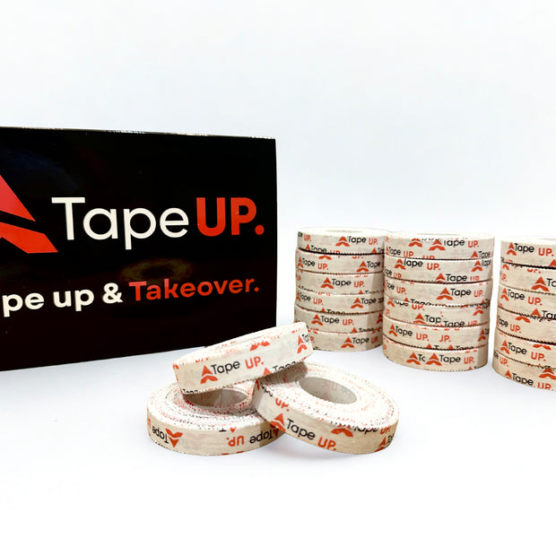 1.25cm x 13m Single Roll White Zinc Oxide Tape