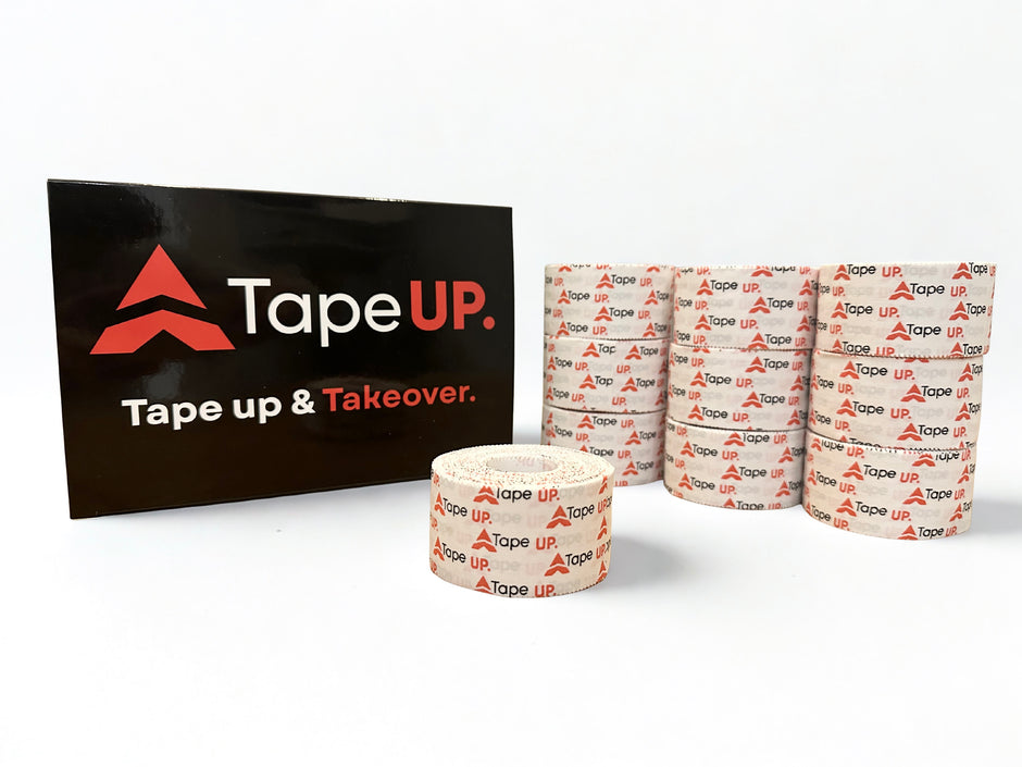 3.8cm x 13m Single Roll White Zinc Oxide Tape