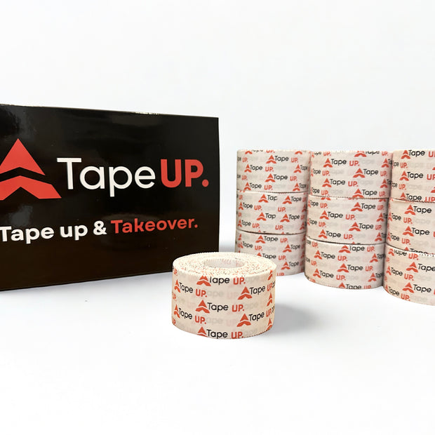 3.8cm x 13m Single Roll White Zinc Oxide Tape