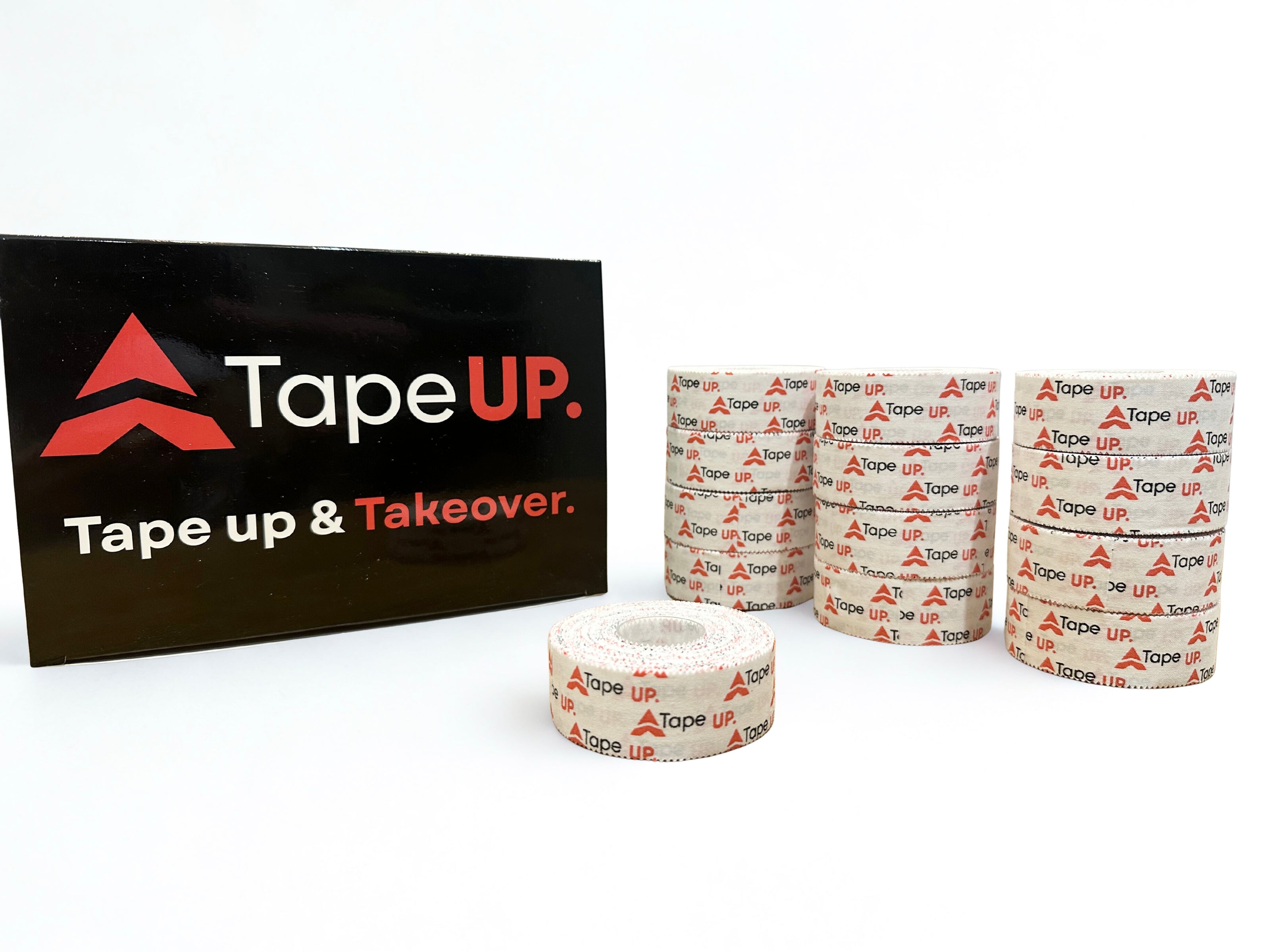 2.5cm x 13m Single Roll White Zinc Oxide Tape