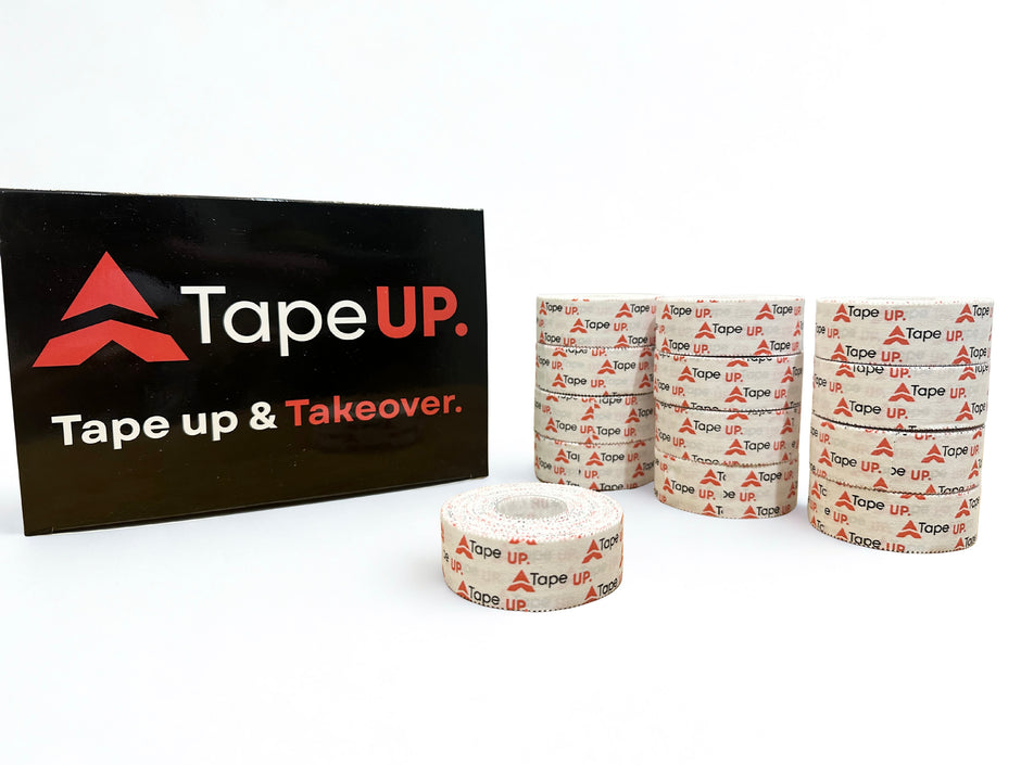 2.5cm x 13m Single Roll White Zinc Oxide Tape