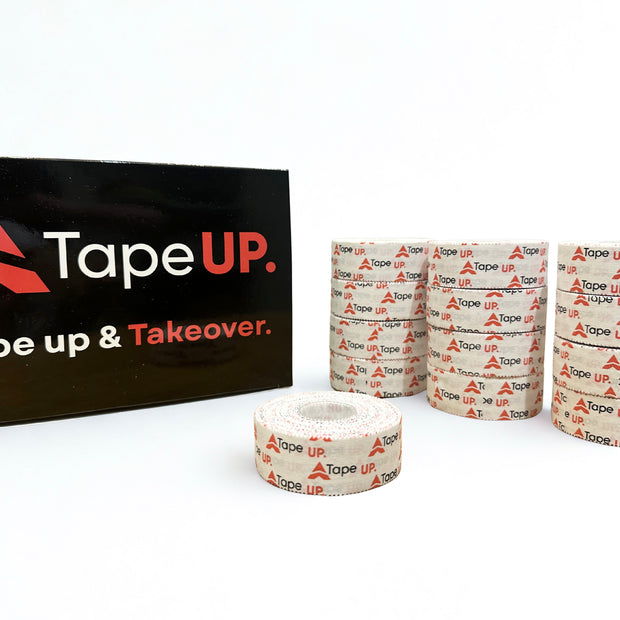 2.5cm x 13m Single Roll White Zinc Oxide Tape