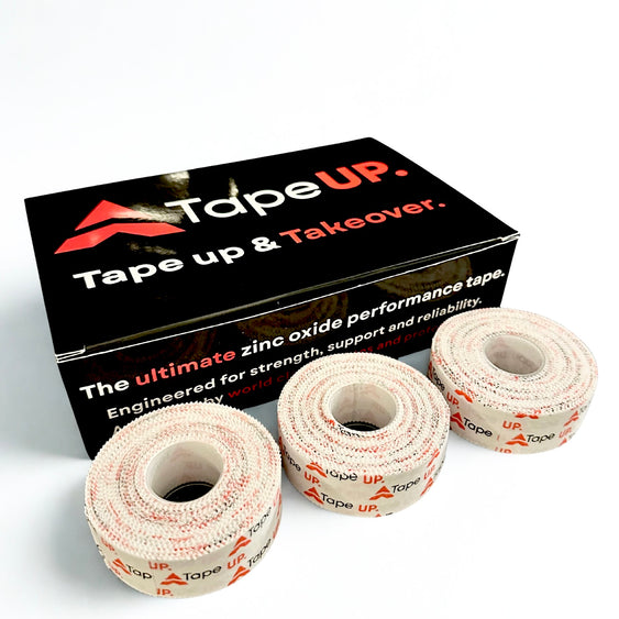 2.5cm x 13m White Zinc Oxide Box Of 12 Rolls